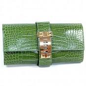 HERMES CROCODILE MEDOR CLUTCH – SOLD