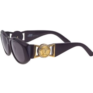 VINTAGE VERSACE SUNGLASSES MOD 424/C RH COL 852 WITH RHINESTONES