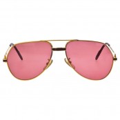 VINTAGE CARTIER RED LAQUE DE CHINE SUNGLASSES – SOLD