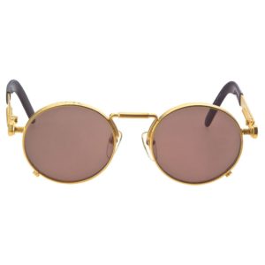 VINTAGE JEAN PAUL GAULTIER 56-8171 GOLD SUNGLASSES