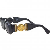 VINTAGE GIANNI VERSACE SUNGLASSES MOD 414/A  COL 852 BLACK