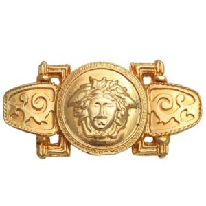 VINTAGE GIANNI VERSACE MEDUSA BROOCH