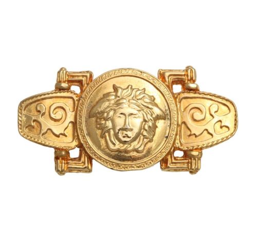 Original Versace V ornate brooch