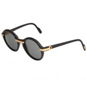 VINTAGE BLACK CARTIER CABRIOLET SUNGLASSES