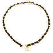 VINTAGE CHANEL ICONIC CHAIN BELT/NECKLACE WITH CC