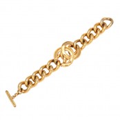 VINTAGE CHANEL MASSIVE CC LINK BRACELET