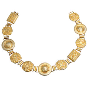 VINTAGE GIANNI VERSACE MASSIVE MEDUSA BELT