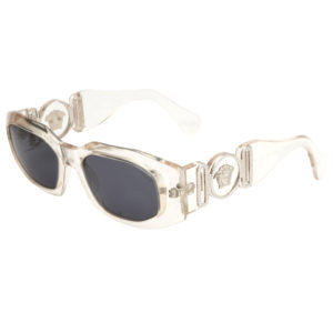 VINTAGE GIANNI VERSACE CLEAR SUNGLASSES MOD 414/B COL 924