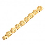VINTAGE GIANNI VERSACE 8 MEDUSA BRACELET