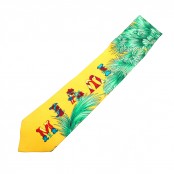 VINTAGE GIANNI VERSACE MIAMI PRINT TIE