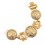 VINTAGE GIANNI VERSACE MASSIVE GOLD MEDUSA AND GRECA MOTIF BRACELET VINTAGE GIANNI VERSACE MASSIVE GOLD MEDUSA AND GRECA MOTIF BRACELET