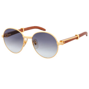 VINTAGE CARTIER BAGATELLE PALISANDER SUNGLASSES