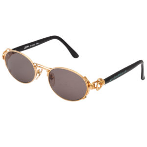 VINTAGE JEAN PAUL GAULTIER GOLD SUNGLASSES 56-6203