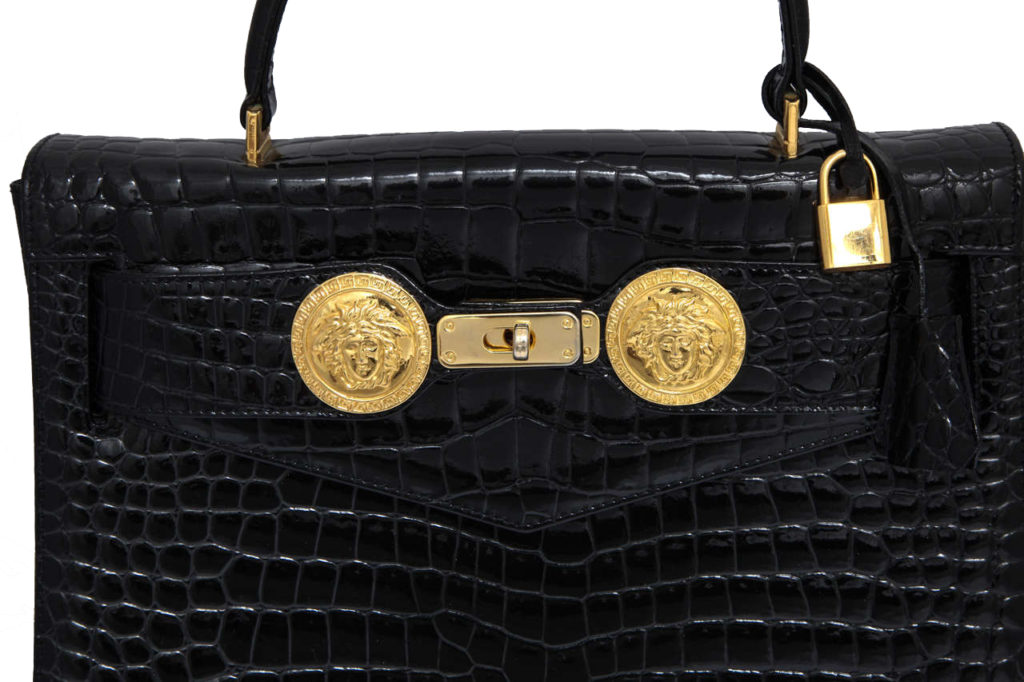 SOLD**Gianni Versace Handbag  Versace handbags, Versace bags