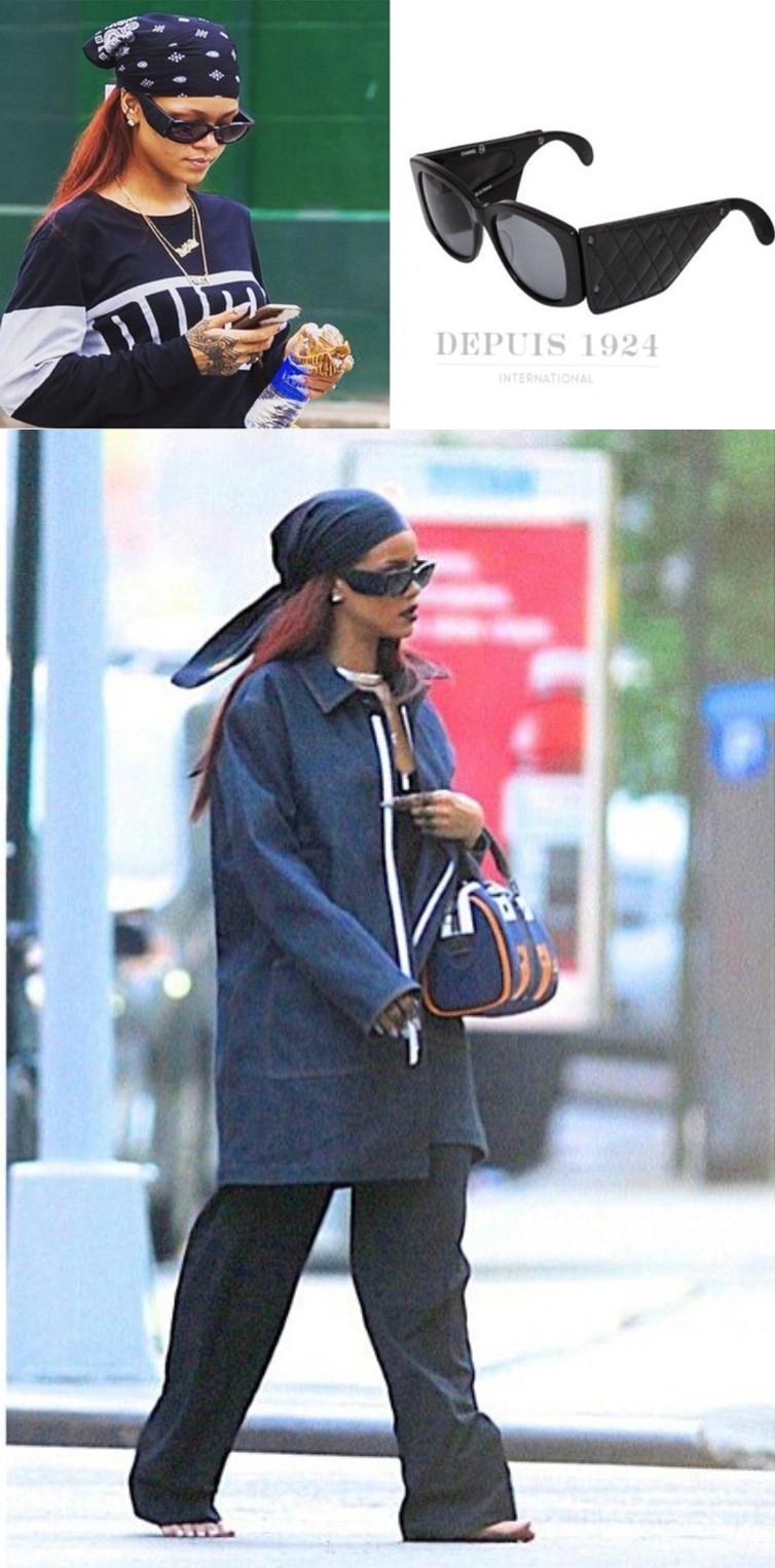 rihanna chanel bag