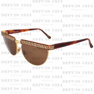 VINTAGE GIANNI VERSACE GREEK KEY SUNGLASSES