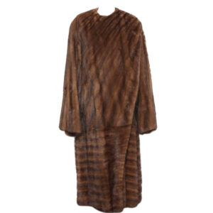 AMAZING VINTAGE GIANNI VERSACE FULL-LENGTH MINK FUR COAT