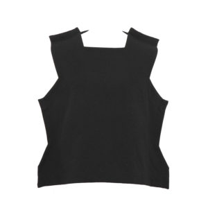 COMME DES GARCONS RARE BLACK TOP FROM 2 DIMENSIONAL COLLECTION