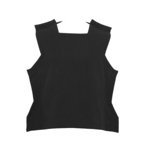 COMME DES GARCONS RARE BLACK TOP FROM 2 DIMENSIONAL COLLECTION