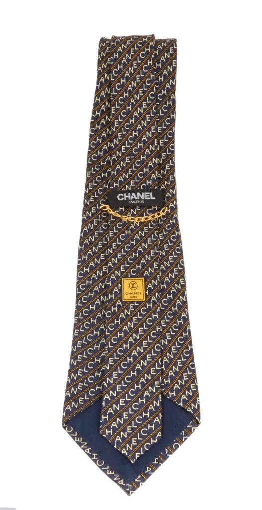 Chanel Men's Logo Tie