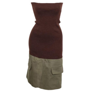 CHRISTIAN DIOR BY JOHN GALLIANO KNIT TUBE DRESS