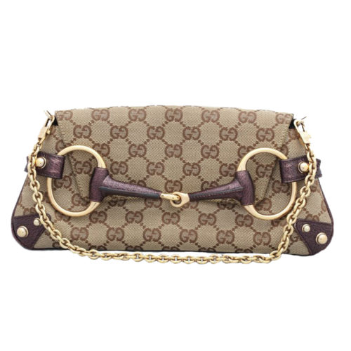 gucci tom ford horsebit clutch