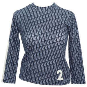 JOHN GALLIANO FOR CHRISTIAN DIOR TROTTER LOGO T-SHIRT