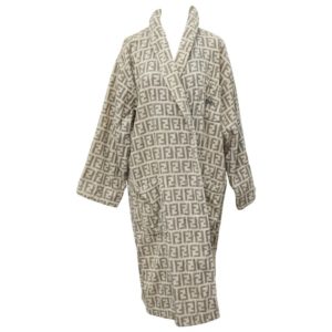 RARE FENDI BATHROBE WITH ICONIC FF LOGOS