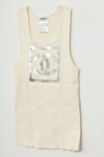 depuis1924 Chanel Sport Gorgeous Tank Top with CC Logos