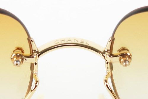 CHANEL SUNGLASSES WITH RHINESTONE CCS