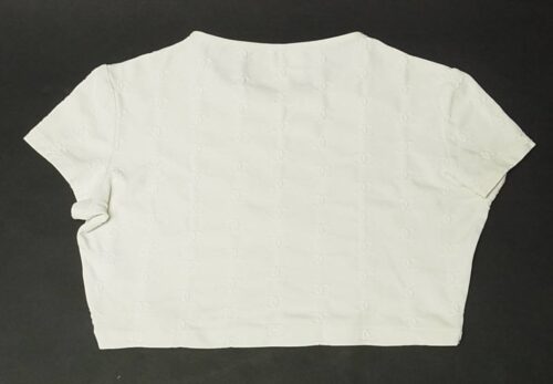 CHANEL 1996 Spring logoprint silk Tshirt 40 AMORE Vintage Tokyo #46 CHANEL 1996 Spring logoprint silk Tshirt 40 AMORE Vintage Tokyo
